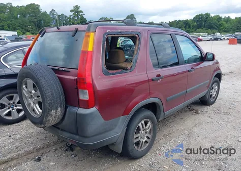 2002 Honda Cr-V Ex из США, поврежденный, VIN SHSRD78822U008984